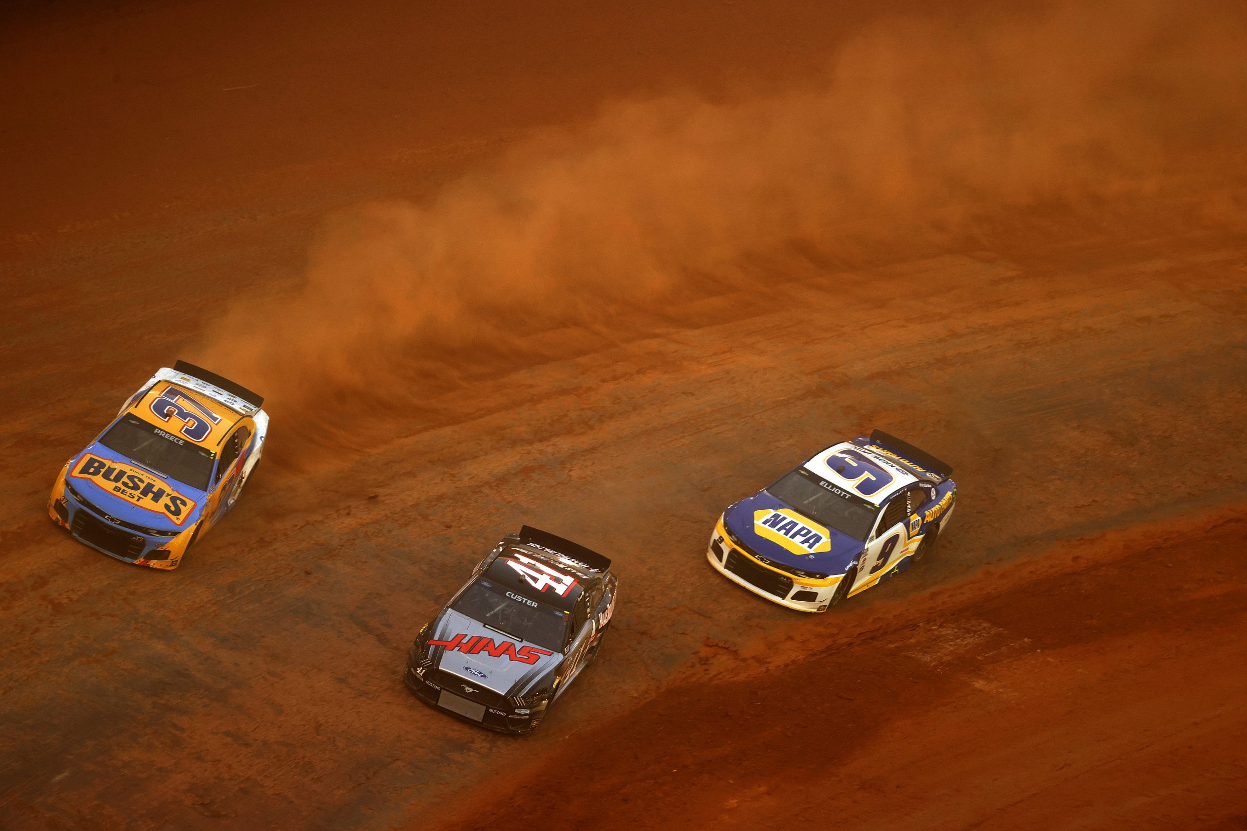 Bristol Dirt NASCAR Starting Lineup