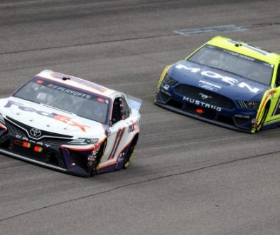 Denny Hamlin and Ryan Blaney